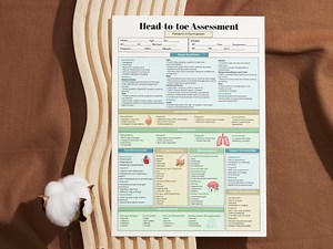 Head to Toe Assessment Template for Nursing Student Head to Toe Template for Nursing Student Head to Toe Assessment Checklist for Nurse - Etsy