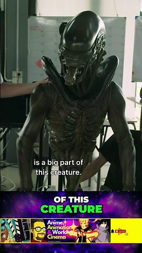 Alien Earth: Xenomorph Puppet Incredible Jaw & Mouth Movements Revealed! #shorts