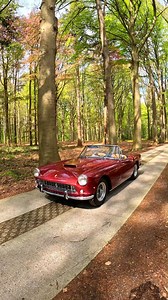 1962 Ferrari 250 GT Cabriolet series II Capturing the essence of pure automotive elegance. The iconic Ferrari 250 GT Cabriolet Series 2 Pininfarina rumbles through the Bruges forest, built for those who respected Ferrari's racing pedigree but wanted something much more civilized, comfortable and practical than its racing counterparts. This Ferrari 250 GT is a timeless masterpiece, meticulously restored with every detail carefully crafted to perfection. One of only 200 made, fully matching number