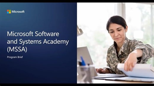 Microsoft Software and Systems Academy MSSA Information Brief (updated November 4, 2025) | Paul Navarro