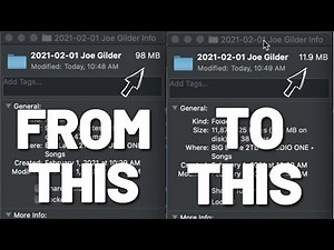How to Shrink Song Files in #StudioOne