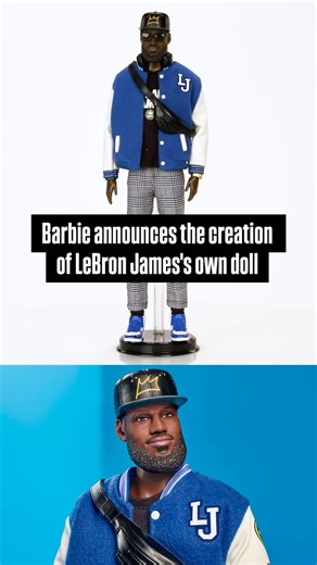 17K views · 951 reactions | The four-time NBA champion can add “Kenbassador” to his resume. (via @mattel) #barbie #lebron #lebronjames #doll | Sports Illustrated | Facebook