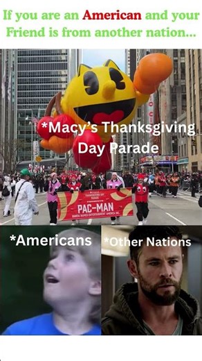 Macy's Thanksgiving Parade 2025 Reactions! #shorts #macys #funny