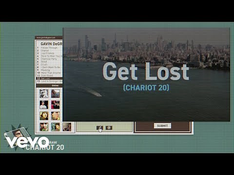 Gavin DeGraw - Get Lost (Chariot 20) (Official Lyric Video)