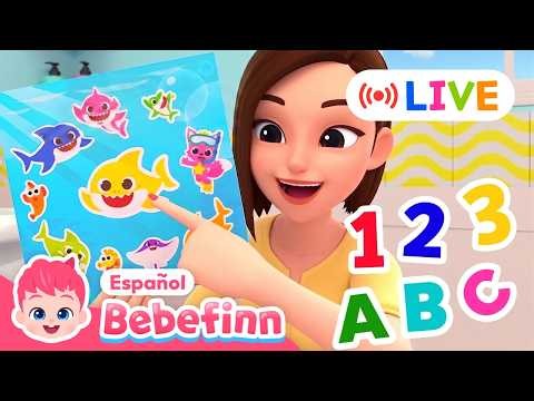 🔴 LIVE ⭐️ Regresamos a Clases con Bebefinn 👶 Canta y Juega con Finn y Minjee🦈 Bebefinn en español