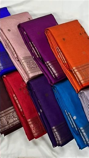 Soft Tussar Silk Sarees 1300+$ Premi Collections WhatsApp 8072454027 #shorts
