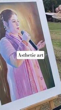 canvas Acrylic portraits #shorts