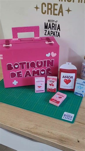 Cómo hacer un Botiquín de Amor con Cartón