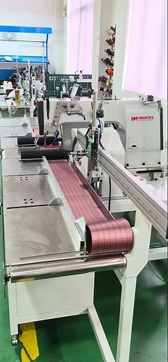 Fully automated production of endless flat slings, flat webbing slings and lifting slings