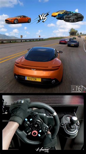 Aston Martin DB11 VS Super GT Cars | Forza Horizon 5 | Logitech G29 Steering Wheel Gameplay