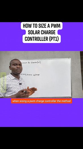 How to size a pwm charge controller (Pt1) #SolarEnergy #solarsysteminstallation #solarpanels #solarpanel | Solarwatt NG