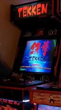 Tekken 1 Arcade(1994) Paul, Kazuya, and Law (Namco System 11)#tekken #namco #arcade #retrogaming