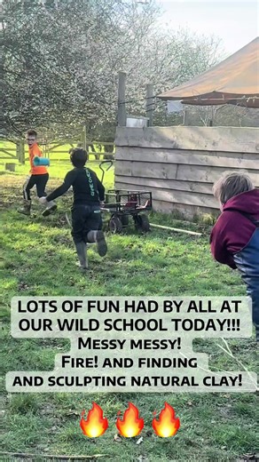 Adventure and Learning at Wild School: Clay Sculpting