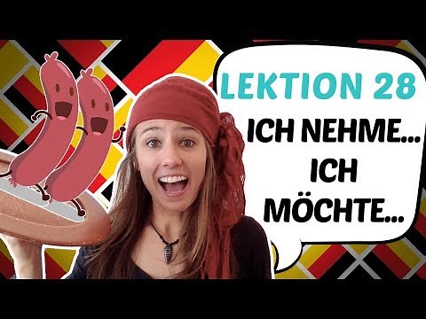 GERMAN LESSON 28: Ordering in a Restaurant: Bestellen im Restaurant 💁💁💁