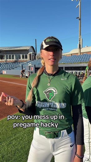 The Seriousness of Pregame Hacky Sack in College Softball