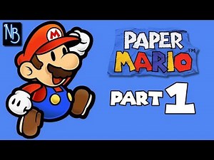 Paper Mario Walkthrough Part 1 No Commentary (N64)