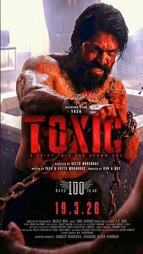 TOXIC Trailer 🔥 | Yash Ka Most Dangerous Avatar 😱 #toxic #southmovie #yashraj #viral #surprisefilm