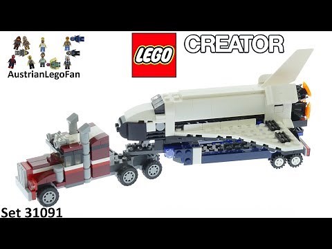 Lego Creator 31091 Shuttle Transporter Speed Build