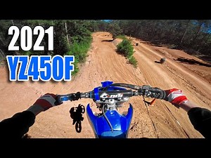 2021 Yamaha YZ450F - First Test Ride