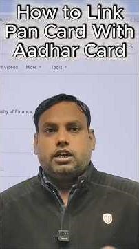 How to Link PAN Card with Aadhaar Card Online | PAN Aadhaar Linking | rctigyan #education#shorts