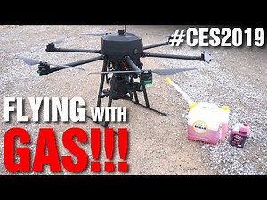 Flying with GAS: the Walkera QL 1200 in action!