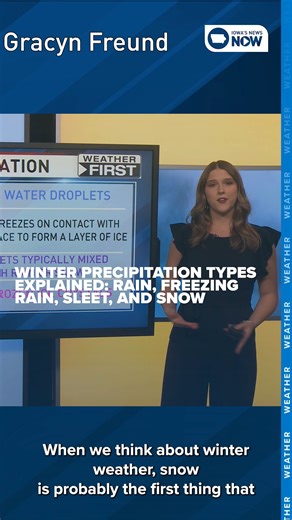 Winter weather isn’t just snow. From rain and sleet to dangerous freezing rain, eastern Iowa has already seen it all this season. Here’s how different types of winter precipitation form and why some are more hazardous than others. More details here: https://cbs2iowa.com/news/local/winter-precipitation-types-explained-rain-freezing-rain-sleet-and-snow | Iowa's News Now