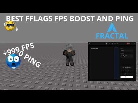 😱 BEST FFLAGS FPS BOOST AND PING | FRACTAL 🔵