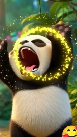 The Panda’s Magical Forest Transformation 🐼 #cartoon #kidsvideo