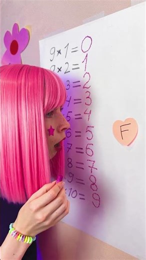 Easy multiplication table 🔢 Kids learn super easy math #forkids #learning #preschool #educational