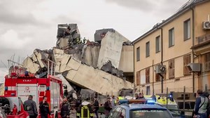 Highway bridge collapses in Italy, killing at least 23