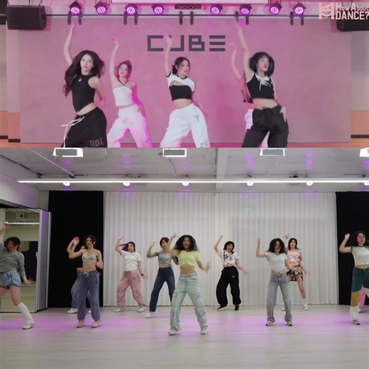 这支舞好爱啊！百跳不腻！简单零基础！燃脂瘦肩背🌟| 🎵Queencard | 湾区舞蹈 | How About Dance | Dance Class at Bay Area