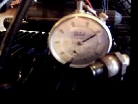Timing a 2 Stroke Engine Using a Dial Indicator RD400 RD350 Dirt Bike Motor