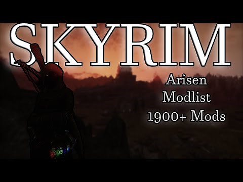 SKYRIM 1900+ WABBAJACK MODLIST | ARISEN v1.4 GAMEPLAY