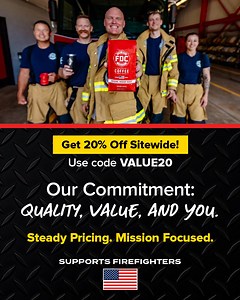 130K views · 939 reactions | No price hikes. Steady pricing while supporting firefighters. Get 20% off sitewide with code VALUE20. | Fire Dept. Coffee | Facebook