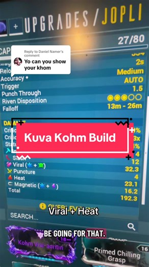 Replying to @Daniel Namer Hope this helps! This thing shreds! What do you run? Let me know down below!👇 #fyp #warframe #warframecommunity #fypシ #warframefashion