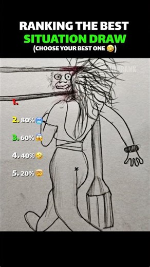 Ranking The Best Animals Situation Draw 😂 (Part 20) #ranked #funny #memes #top5 #drawing