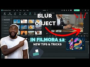 How to Blur or Pixelate Object In Filmora 12 | Hide Sensitive Info in your video