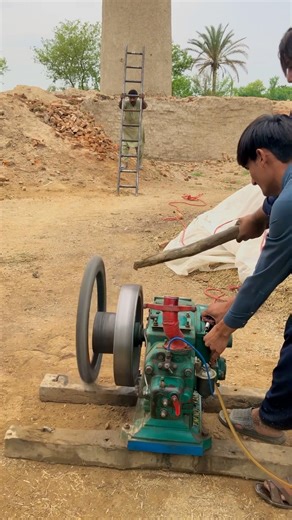 New power man diesel engine start #trending