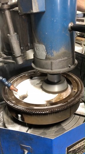 562K views · 8.4K reactions | Flywheel Fridays anyone?  This flywheel is from a 560 International Tractor!  #engine #satisfying #oddlysatisfying #machineshop #enginemachineshop #rebuild #machining #business #smallbusiness #coloradobusiness #familybusiness #work #workhard #hustle #jamsionline #beforeandafter #tractor #international | JAMSI Online | Facebook