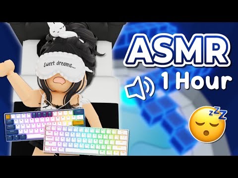 𖹭 roblox asmr - 1 HOUR of THOCKY & CREAMY Keyboard ASMR for SLEEP (tower of hell)