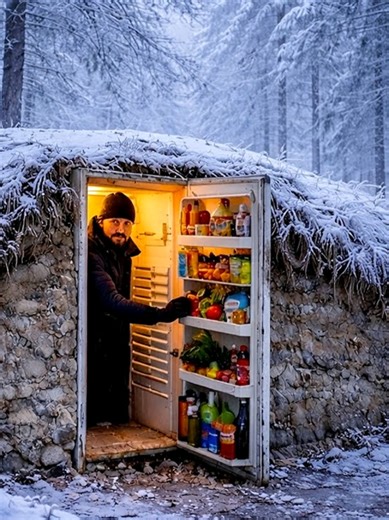 Creating a Hidden Survival Shelter in a Refrigerator