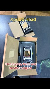 See the differences - original xp600 head and copy head 🙏🥰 both are available if u need contact us 🙏🙏 | Audley Nepal