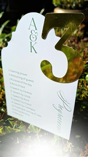 My client asked if I could recreate this design… and this is how it turned out! ✨ So happy with the final result. Thank you for trusting my work. 💛#wedding2026 #programs #weddingprograms