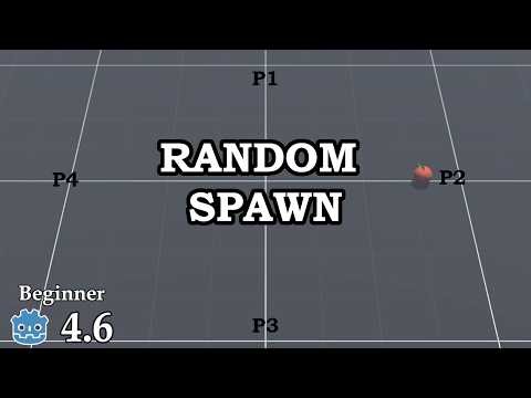 how to select a random spawn point - Learn Godot 4 3D - no talking