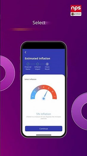 Retirement Planning through NPS App