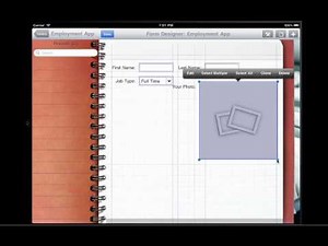 FormConnect | Design Your Form | iPad App For Business