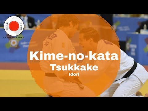 Kime-no-kata | tsukkake (idori) explanation
