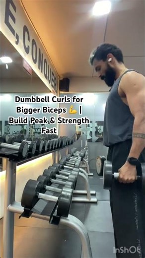 Dumbbell Curls for Bigger Biceps 💪 | Build Peak & Strength Fast