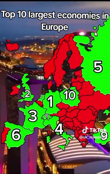 Top 10 Largest Economies in Europe for 2023