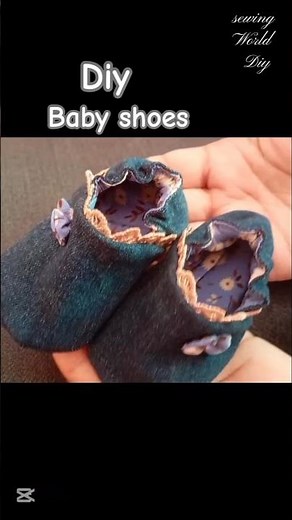 🎬 "DIY Baby Shoes You’ll Love 👣 Easy Sewing Tutorial!" #sewing